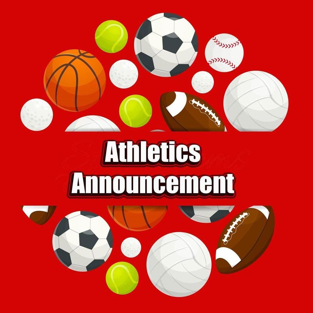 Athletics Announcement