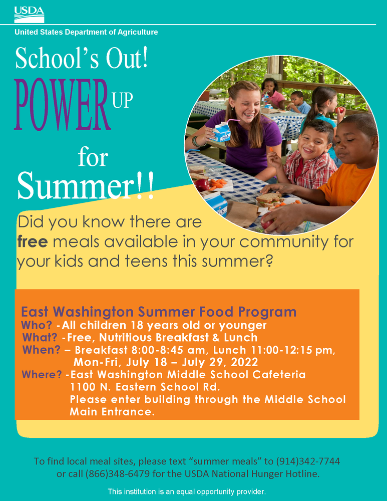 Summer Food Service Program 2022