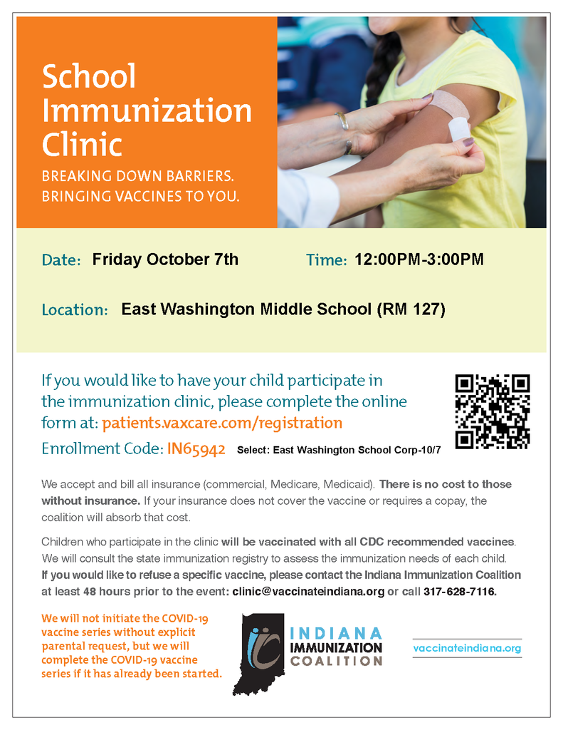 EWSC Immunization Clinic info